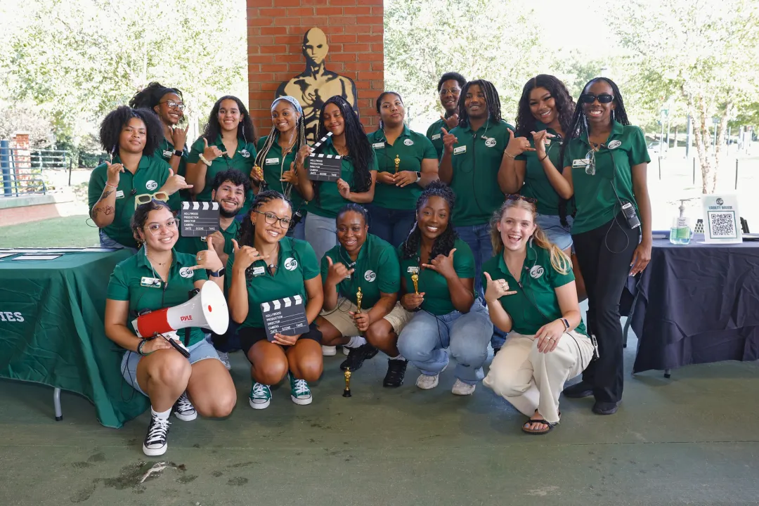 The Camous Activies Board staff at CAB Bash