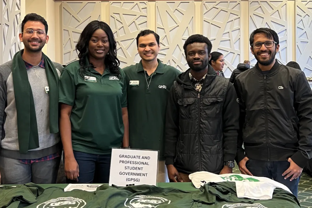 Members of GPSG at a tabling event