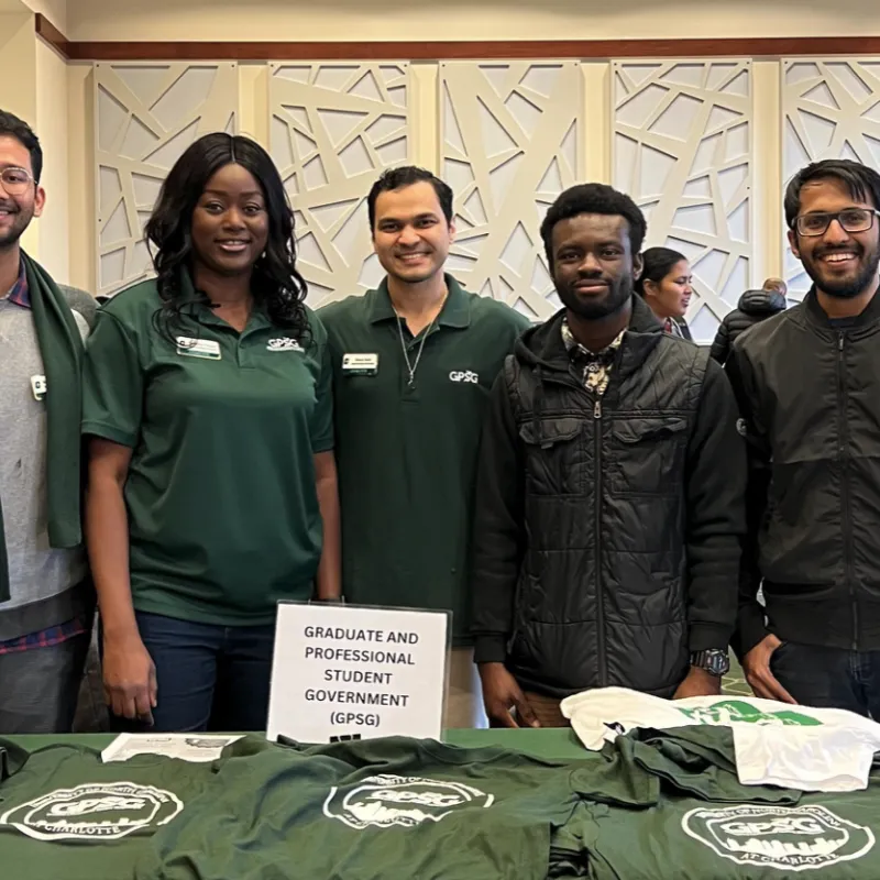 Members of GPSG at a tabling event